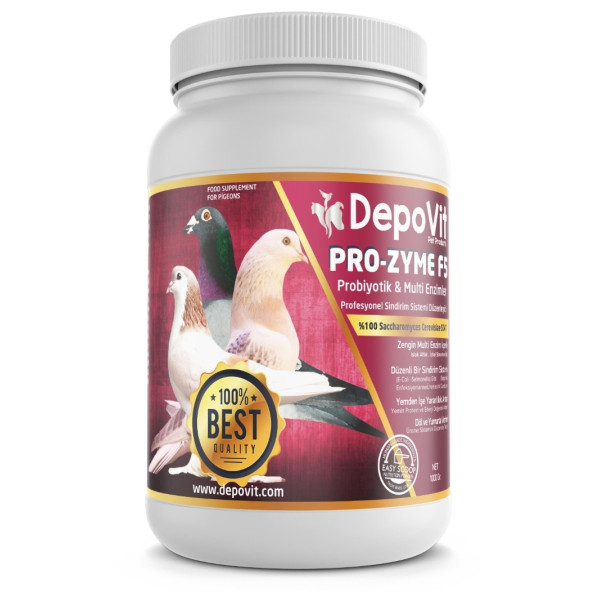 DEPOVİT PROZYME F5 PROBİYOTİK & ENZİMLER 1KG