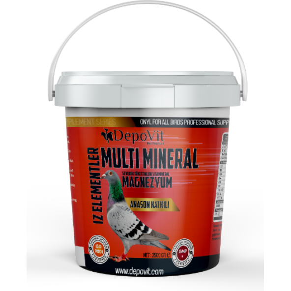 DEPOVİT MULTİ-MİNERAL TOZ 2,5 KG