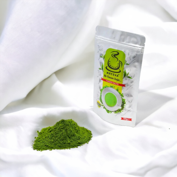 Karadeniz Matcha Yüksek Kalite Matcha Çayı 50 Gr ( Yerli Saf Matcha Tozu, Detox Form Çayı)