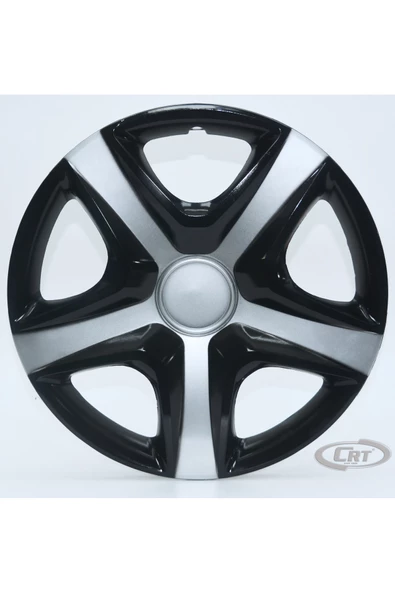 Jant Kapağı Siyah-gri Kırılmaz 13" Yıldız Model (Amblem Hediyeli) (1 Adet)