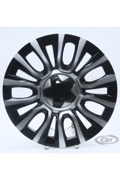 Jant Kapağı Siyah-gri Kırılmaz 16" Egea Model (Amblem Hediyeli) (1 Adet) ürün görseli