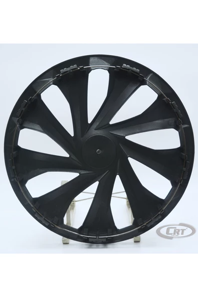 Jant Kapağı Siyah-gri Kırılmaz 13" Universal Model (Amblem Hediyeli) (1 Adet) - 2