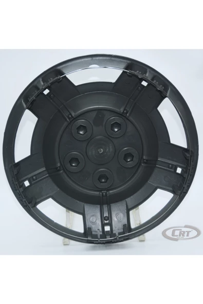 Jant Kapağı Siyah-gri Kırılmaz 16" Fiat Ducato Model (AMBLEM HEDİYELİ) (1 ADET) - 2