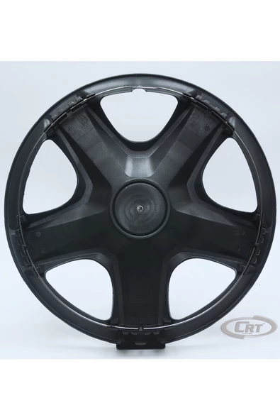 Jant Kapağı Siyah-gri Kırılmaz 14" Yıldız Model (Amblem Hediyeli) (1 Adet) - 2