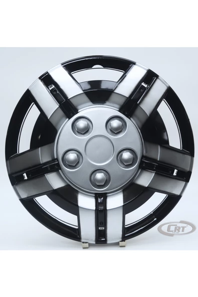 Jant Kapağı Siyah-gri Kırılmaz 16" Fiat Ducato Model (AMBLEM HEDİYELİ) (1 ADET) - 1