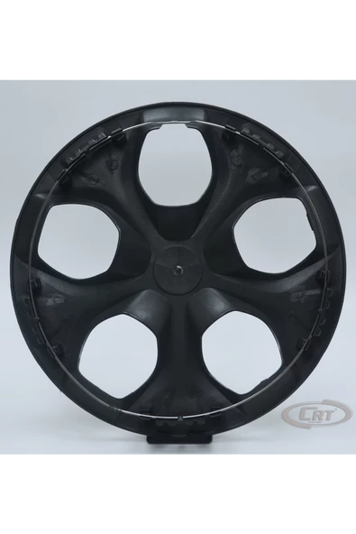 Jant Kapağı Siyah-gri Kırılmaz 12" Universal Model (Amblem Hediyeli) (1 Adet) - Resim 2