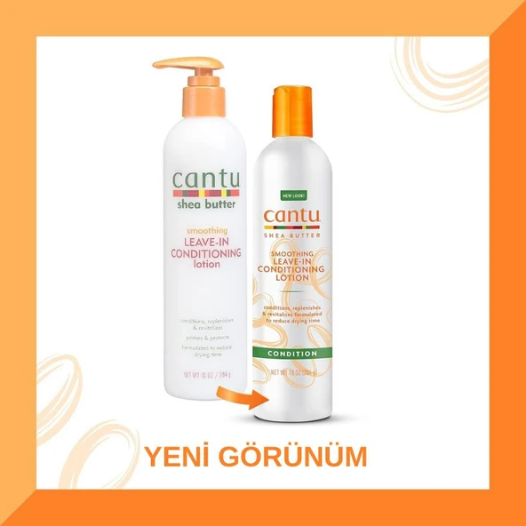 Cantu Durulanmayan Saç Bakım Losyonu 284g – Nemlendirici & Onarıcı Leave-In Krem - Resim 2