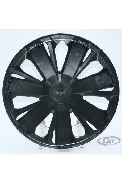 Jant Kapağı Siyah-gri Kırılmaz 14" Vw Model (Amblem Hediyeli) (1 Adet) - 2