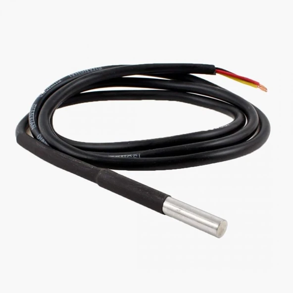 Su Geçirmez DS18B20 Dijital Isı Sensörü - Kablolu ürün görseli