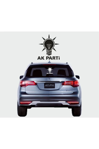 Akparti Logo Sticker 30 x 33 cm - 2