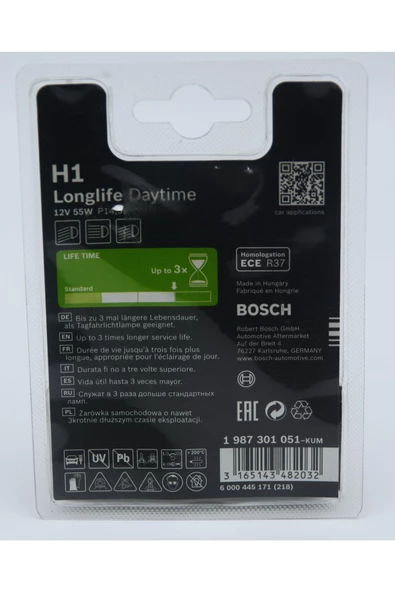 Longlife Daytime H1 12v 55w - 2