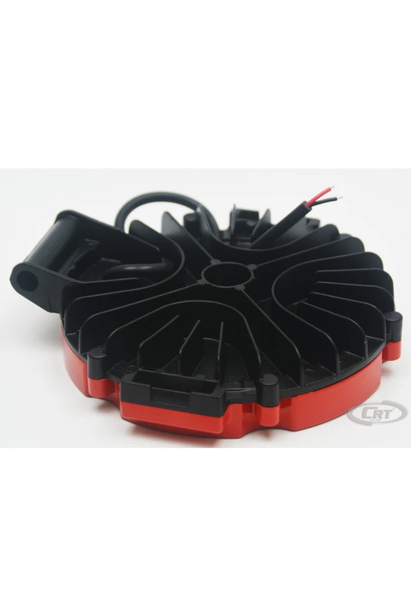 Yuvarlak Çalışma Lambası 17 Led Kırmızı Pro Seri - 3