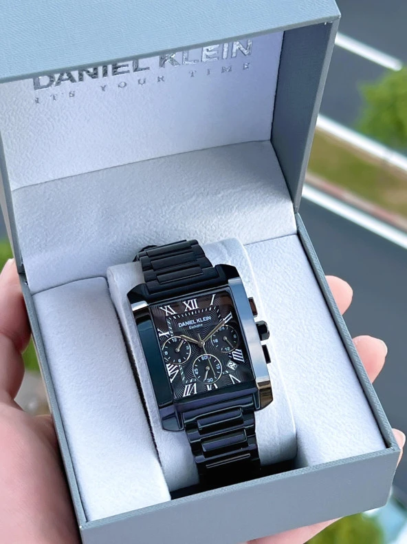 Daniel Klein Çelik Kordon İç Fonksiyonları Aktif 30 Mt Suya Dayanıklı Erkek Kol Saati EDK.1.10679-5 - Resim 6