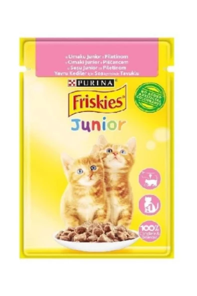 Friskies Tavuklu Yavru Kedi Yaş Maması 85 Gr x 26 Adet