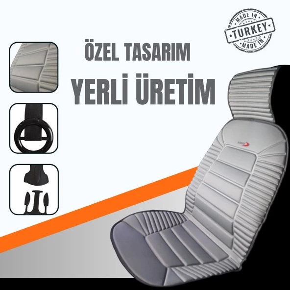 Space 2'li Oto Koltuk minderi, Fiat Egea koltuk uyumlu özel tasarım minder - Resim 9