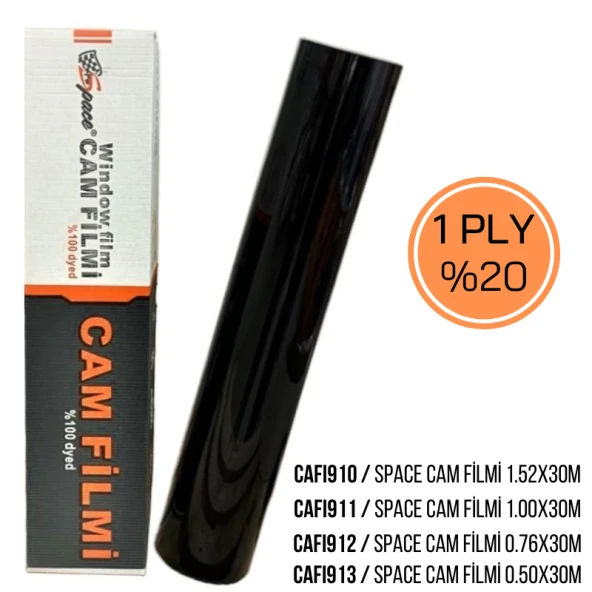 Space Cam filmi 0.76x30m %20 1PLY / CAFI912