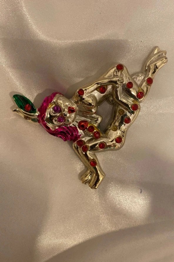 Magnet Playboy Tavşan Eroti k Figürlü Taşlı Metal Mıknatıs Magnet 3 - Resim 3