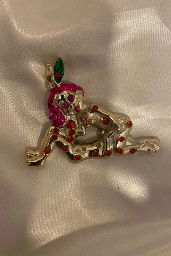 Magnet Playboy Tavşan Eroti k Figürlü Taşlı Metal Mıknatıs Magnet 3 - Resim 5