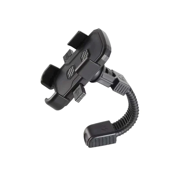 Space Motorsiklet Telefon Tutucu Otomatik Pratik Aç-Kapa - Resim 2