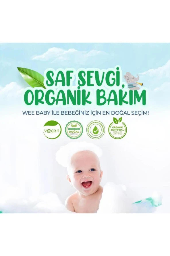 Wee Baby Organik Bebek Losyonu 200 ml