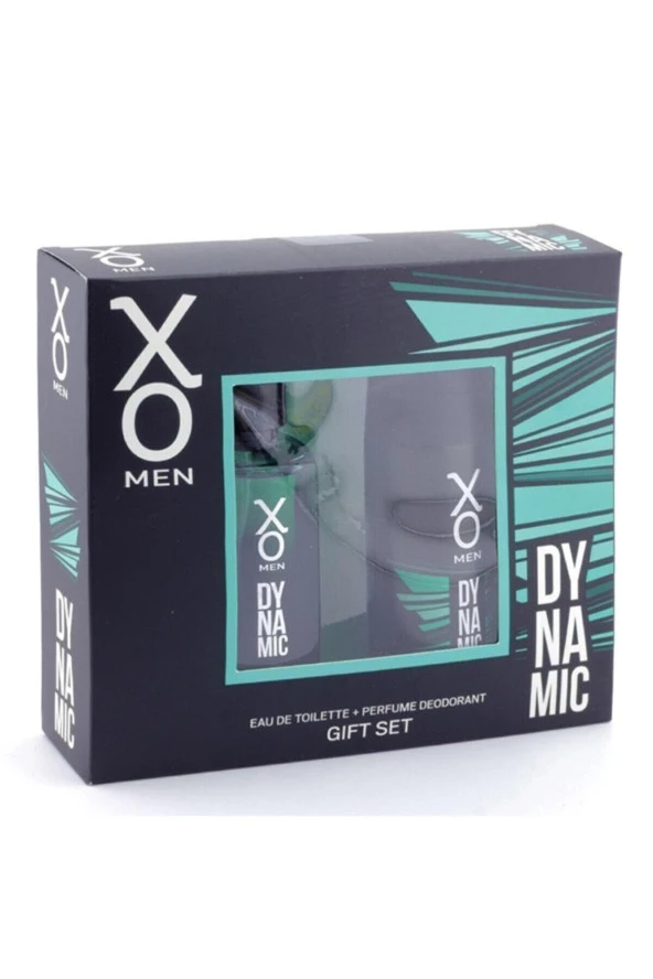 XO EDT 100ML+125ML DEO MEN SET-DYNAMIC MAVİ
