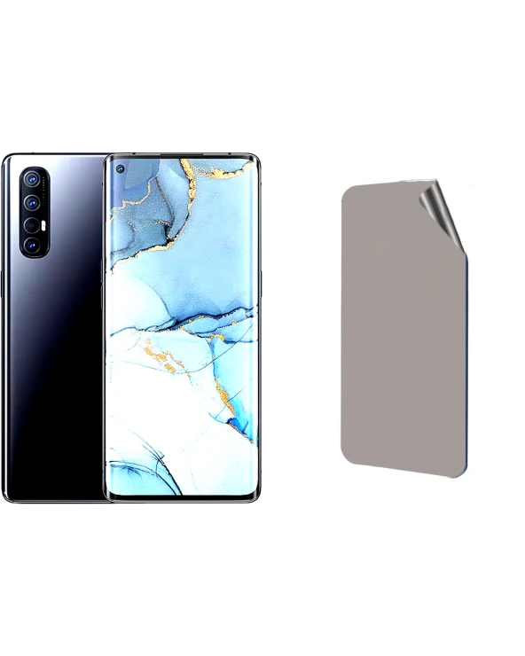 Oppo Reno 3 Pro 5G Uyumlu Matte Esnek Ekran Kırılmaz Cam Ekran Koruyucu Film 8684609326741