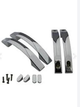 DUŞA KABİN KULP TAKIMI KROM KAPLAMALI  (14-15-16CM)