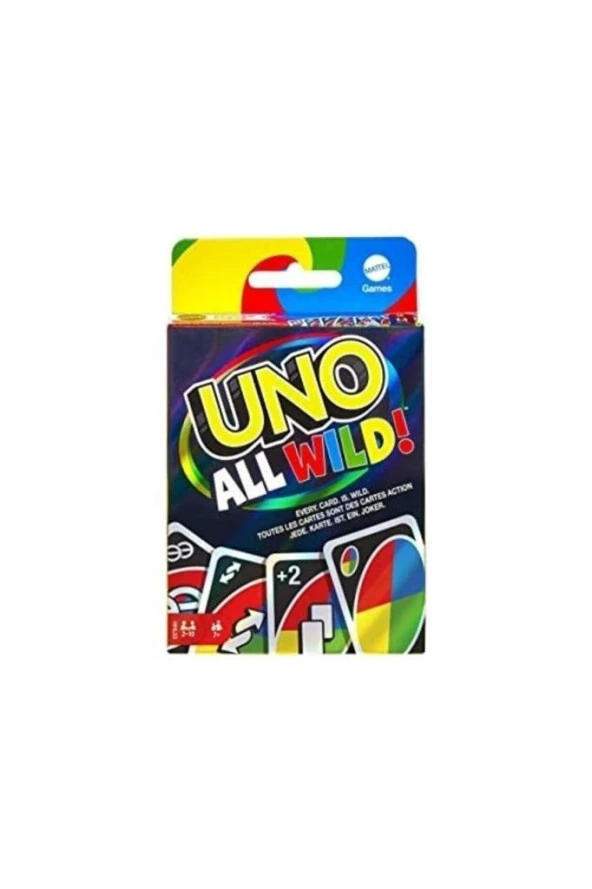 Mattel UNO All Wild Oyun Kartları HHL33