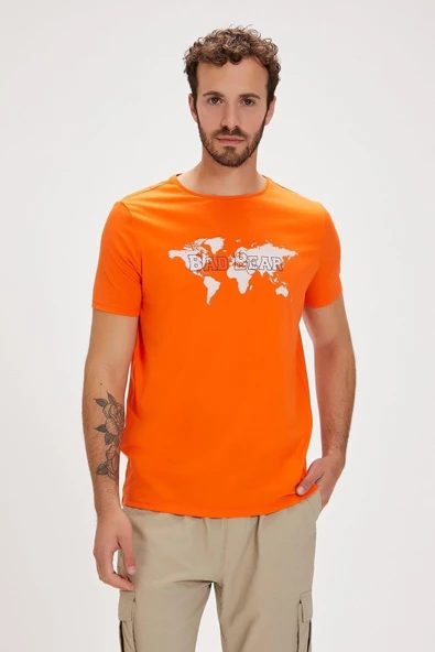 BAD BEAR ERKEK GLOBE T-SHIRT 24.01.07.030 - 2