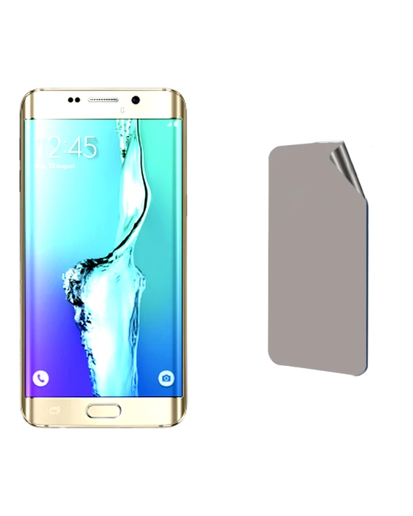 Samsung Galaxy S6 Edge Plus Uyumlu Matte Esnek Ekran Kırılmaz Cam Ekran Koruyucu Film 8684609316957