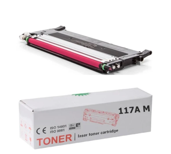 HP UYUMLU W2073A (117A) KIRMIZI ÇİPSİZ Muadil Toner