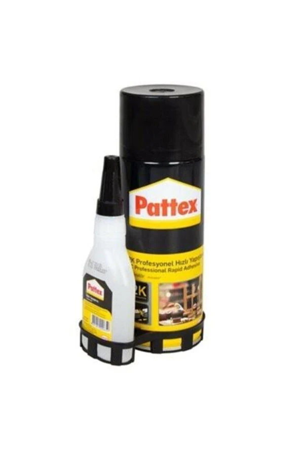 Pattex 2k Profesyonel Hızlı Yapıştırıcı 400 Ml Aerosol 100 Ml Şişe