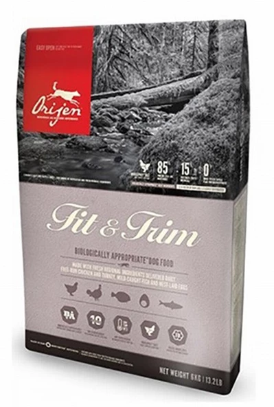 Orijen Fit & Trim Tahılsız Light Köpek Maması Tüm Irk ve Yaşam Evreleri 11,4 Kg