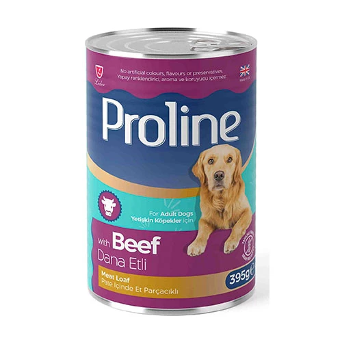 Proline Parça Dana Etli Pate Yetişkin Köpek Konservesi 24 Adet 395 Gr