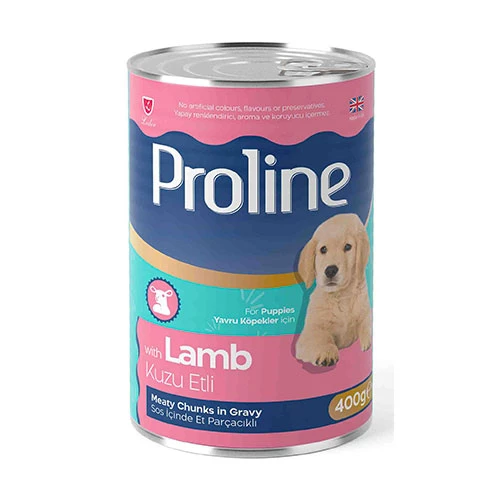 Proline Kuzu Etli Gravy Yavru Köpek Konservesi 6 Adet 400 Gr