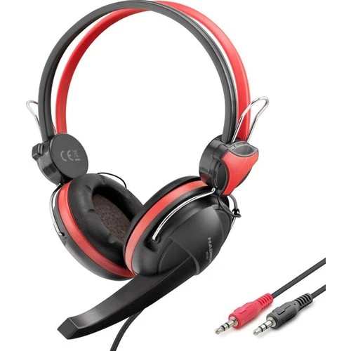 Hadron HD1295 Kulaküstü Gaming Kulaklık - Kırmızı ürün görseli 1