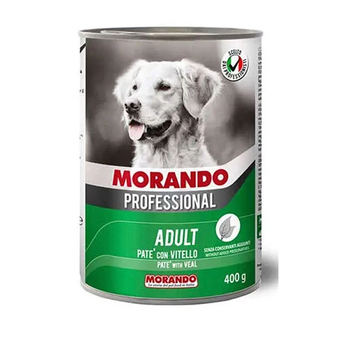 Morando Professional Pate Dana Etli Yetişkin Köpek Konservesi 24 Adet 400 Gr