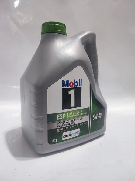 MOBİL 1 ESP FORMULA P DEXOS2 DPF MOTOR YAĞI 5W-30 4 Litre Üretim:2025