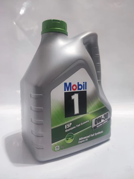 MOBİL 1 ESP 0W-30 TAM SENTETİK MOTOR YAĞI 4 Litre Üretim : 2023