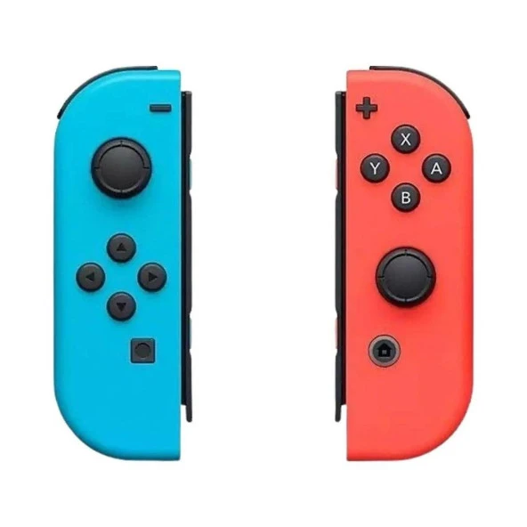 Cosmostech NS Switch Uyumlu 2'li J-C Joycon PAD Controller Gamepad Oyun Kolu Kırmızı-Mavi - 2