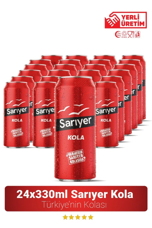 Sarıyer Kola 330ml x 24 Adet