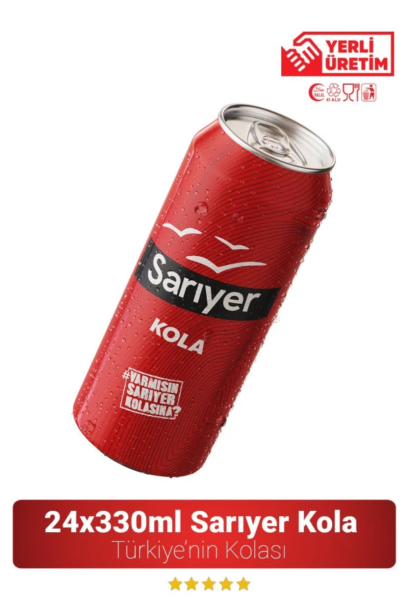 Sarıyer Kola 330ml x 24 Adet - 2