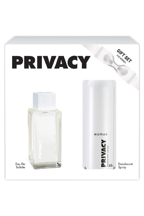 PRIVACY WOMEN KOFRE EDT 100 ML+DEO ürün görseli 1