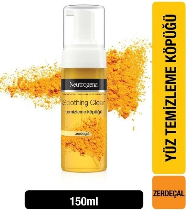 Neutrogena Soothing Clear Yüz Temizleme Köpüğü 150 Ml