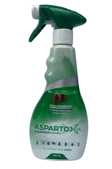 Aspartox Kullanıma Hazır Haşere İlacı Ul Sprey 400 Ml