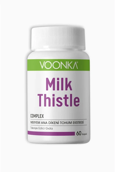 VOONKA Milk Thistle Complex 60 Kapsül 8680807008519