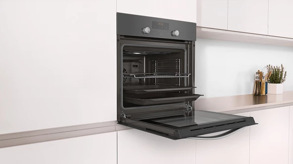 Profilo FRMA125G 66 Lt 8 Programlı Platin Gri Ankastre Fırın - 3