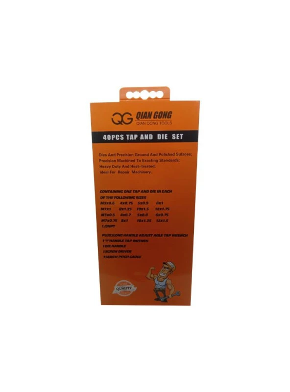 Bn5 Klavuz&Pafta Diş Açma Seti 40 Parça - 5