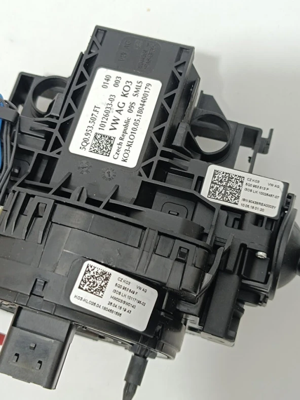 Volkswagen Sinyal Silecek Kollu Direksiyon Sargısı 5Q0953507FT-5Q0953549F-5Q0953513P (004) - Resim 6