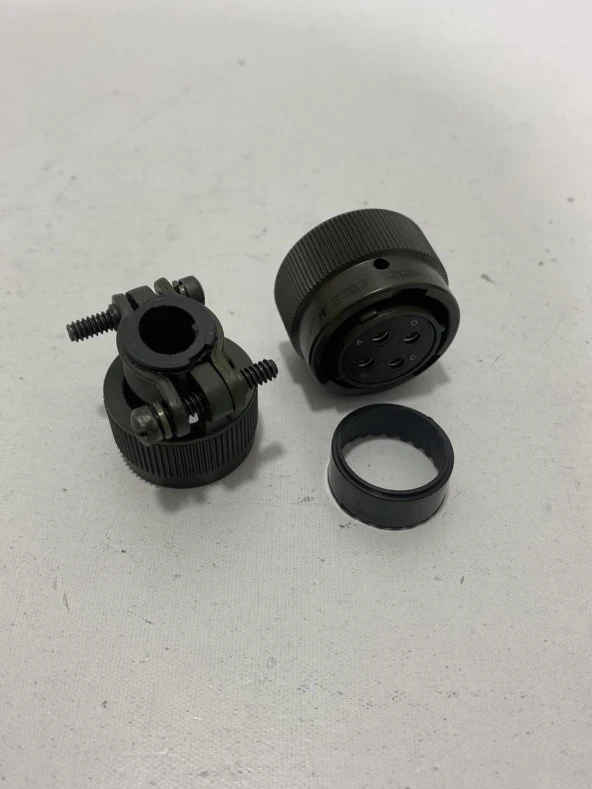 Amphenol 62GB-15F14-04SN-214 Dairesel Mil Spec Konnectör - 2